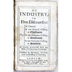 Of Industry, in Five Discourses